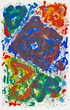 L'Étoile (SF-364) by Sam Francis, 1995, Lithograph in colors on PT 112 Waterleaf paper, offered Nov 2022