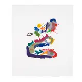 Sam Francis, Untitled (SFE-117), 1995, Etching in colors, on Rives BFK paper