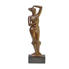 Albert W. Wein, Dancing Girl, 1947-1948, bronze with dark brown patina