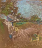 Édouard Vuillard, Madame Hessel à la Campagne à Amfréville