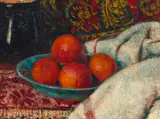 Georges Lemmen, Nature morte aux oranges, oil on panel