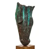 Nic Fiddian-Green, Horse at Water, bronze with verdigris and brown patinas