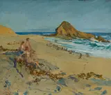 Karl Yens, Ornaments of the Sea, oil on board