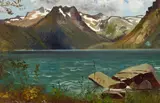 Edwin Deakin, Cascade Lake and Fallen Leaf Lake (a group of two)