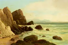 Frederick Schafer, The North Headlands, oil on canvas