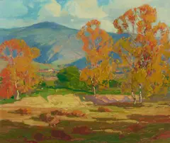 Paul Lauritz, California Autumn, oil on canvas