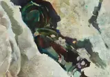Barse Miller, Barnacle Ledge II, watercolor on paper