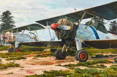 Henry Richards, Monterey Dusters, oil on canvas
