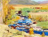Walt Gonske, Chacan, New Mexico, oil on canvas