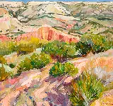 Walt Gonske, Pala Duro Canyon, oil on canvas