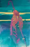 Ben Wright, Buffalo Grandfather from the Lakota Myth Series, oil on canvas