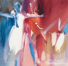 Jean Richardson, Dancer, acrylic on canvas