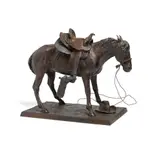 Joe Neil Beeler, The Widowmaker, bronze with brown patina