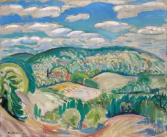 William Zorach, Autumn, 1914, oil on canvas