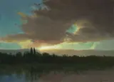 Albert Bierstadt, Evening Sky