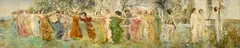 Robert Frederick Blum, Moods to Music, circa 1894-95, oil on canvas