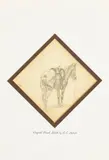 Olaf Carl Seltzer, Bear and Horse with Saddle (a group of two)
