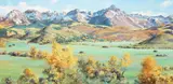 Linda Tuma Robertson, San Juan Range, Colorado, oil on canvas