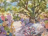 Tom Hill, Palo Verde Shade, watercolor on paper
