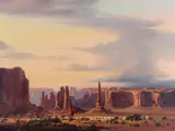 Charles H. Pabst, The Morning Light, oil on canvas