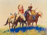 Gerard Curtis Delano, Sioux Scouts