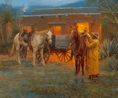 Karin Hollebeke, At the Breakin' of Day and Misty Morning (a group of two)