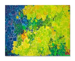 Lynne Mapp Drexler, Grass Symphony, 1962, oil on canvas