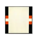 Frederick Hammersley, Ego I Go, #15 1975, oil on canvas in artist's frame