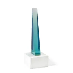 Peter Alexander, Untitled (turquoise triangle), circa 1970s