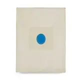 Robert Therrien, No title (blue oval panel)