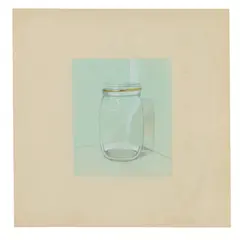 Ronald L. Davis, Untitled (from the Jar Series), 1977, graphite, gouache and watercolor on paper