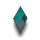 Ronald Davis, Green Diamond (PTG 0010d), 1965, acrylic on canvas on wood construction