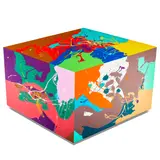 Ronald Davis, Three Corners (Cool) (PTG 0119), from the Cube Series