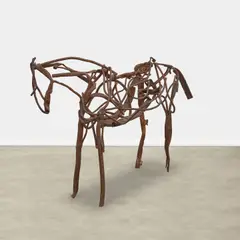 Deborah Butterfield, Tango, 1987, welded steel