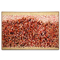 David Simpson, The Earth Revisited, 1957, oil and paper collage on canvas