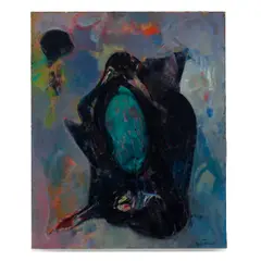 Jack Zajac, Untitled, circa 1960, oil on canvas