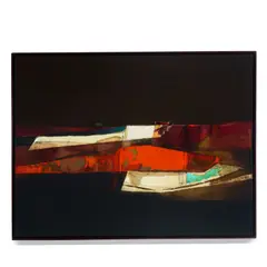 Kenneth Goehring, Landscape No. 2 #211, circa 1985, oil on canvas