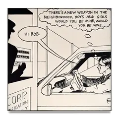 Jim Shaw, Horror A Vacui, 1991, ink on canvas