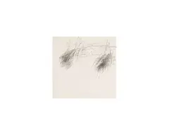 William Anastasi, Untitled (Subway Drawing), circa 1990s, graphite on paper