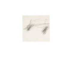 William Anastasi, Untitled (Subway Drawing), circa 1990s, graphite on paper