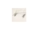 William Anastasi, Untitled (Subway Drawing), circa 1990s, graphite on paper