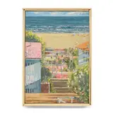 Larry Cohen, Santa Monica Beach Seen from Wilshire Blvd