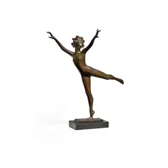 Emil Fuchs, Joy of Life, circa 1927, bronze with brown patina