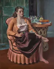 Eugene Speicher, Babette, 1931, oil on canvas