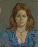 Moses Soyer, The Blue Blouse