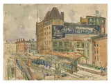 Hayley Lever, 9th Avenue El at 66th Street and Columbus Avenue, New York