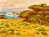 Albert Thomas Derome, Spring, Cypress Point on Monterey Bay