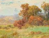 Maurice Braun, Late Autumn, oil on canvas