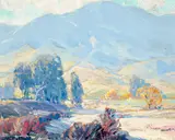 Hanson Puthuff, Magic of the Morning Sun, oil on canvas