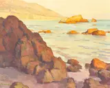 Glenn Dean, The coast at sunset